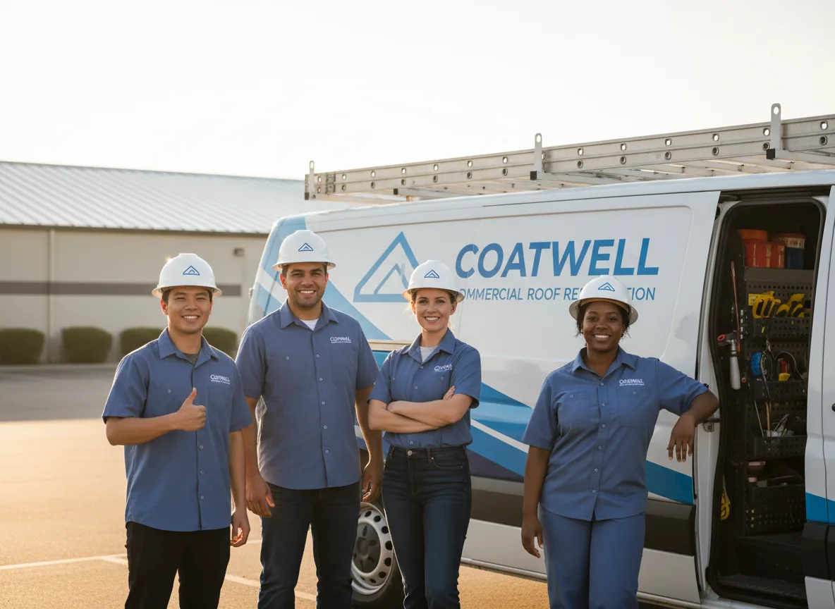 Commercial roof coating company in Henry, IL